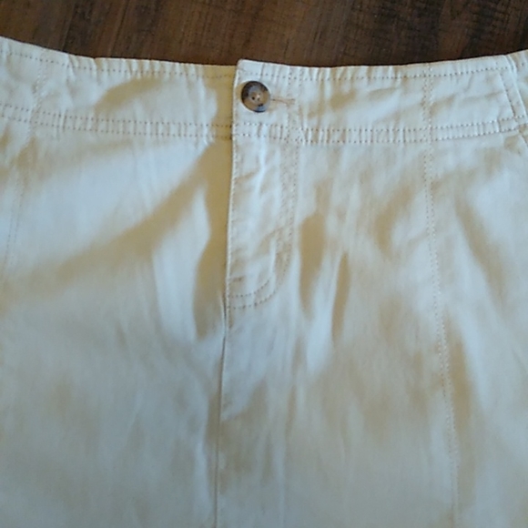 Eddie Bauer Size 6 Skirt Cream - Picture 2 of 4